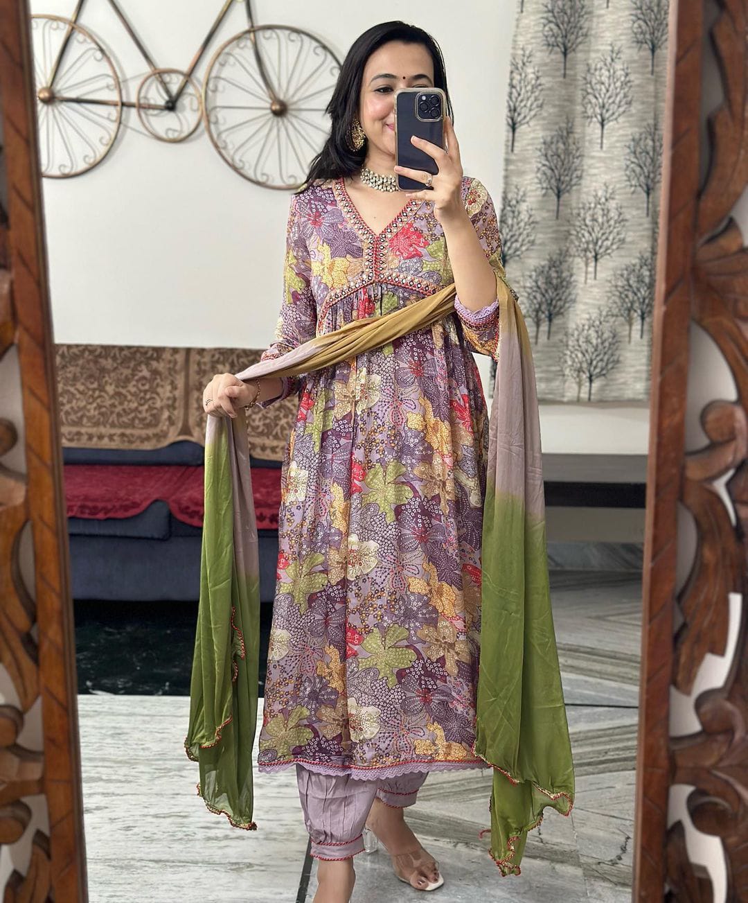 DIGITAL PRINTS ALIA CUT SUITS