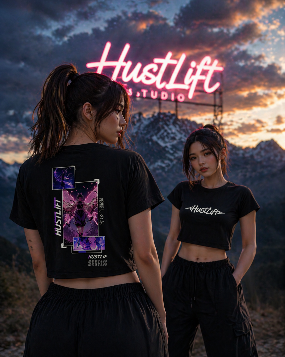 Hustlift Baby Tee