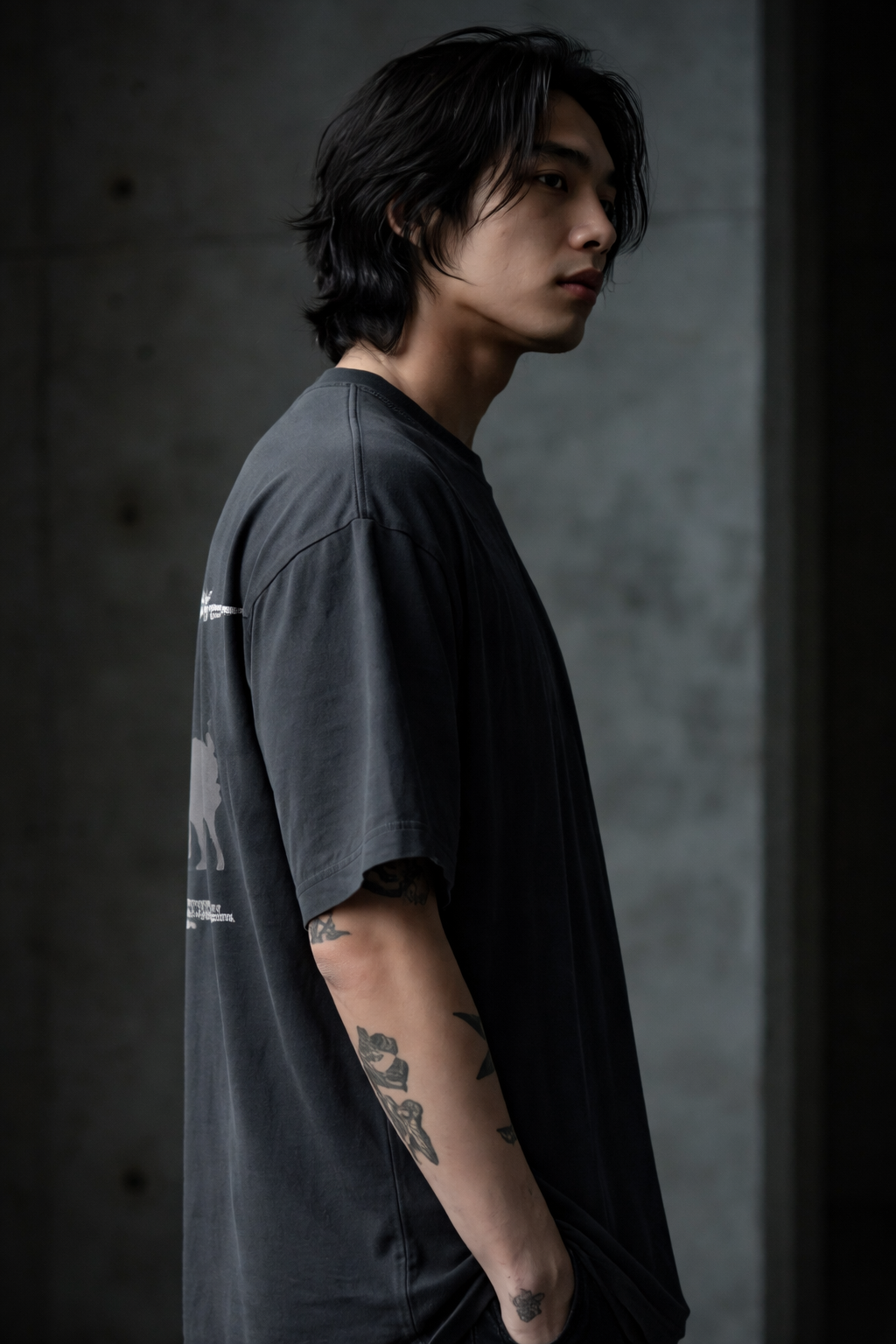 Hustlift Signature Oversized T Shirt