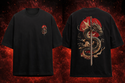 Dragon Oversize T Shirt