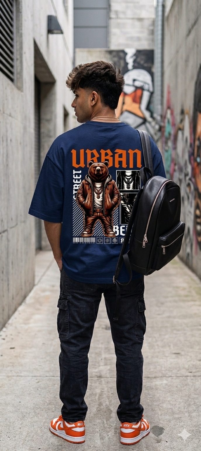 Unisex Terry Oversized Tee