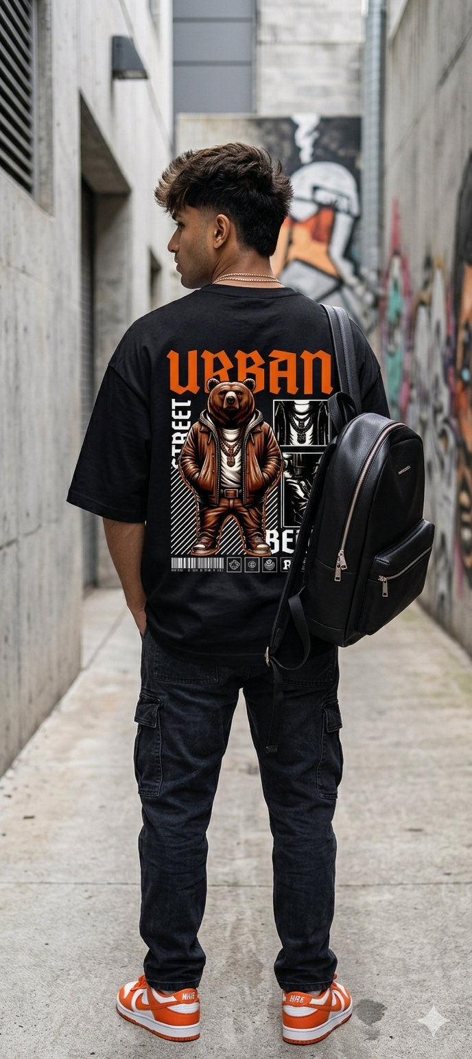 Unisex Terry Oversized Tee