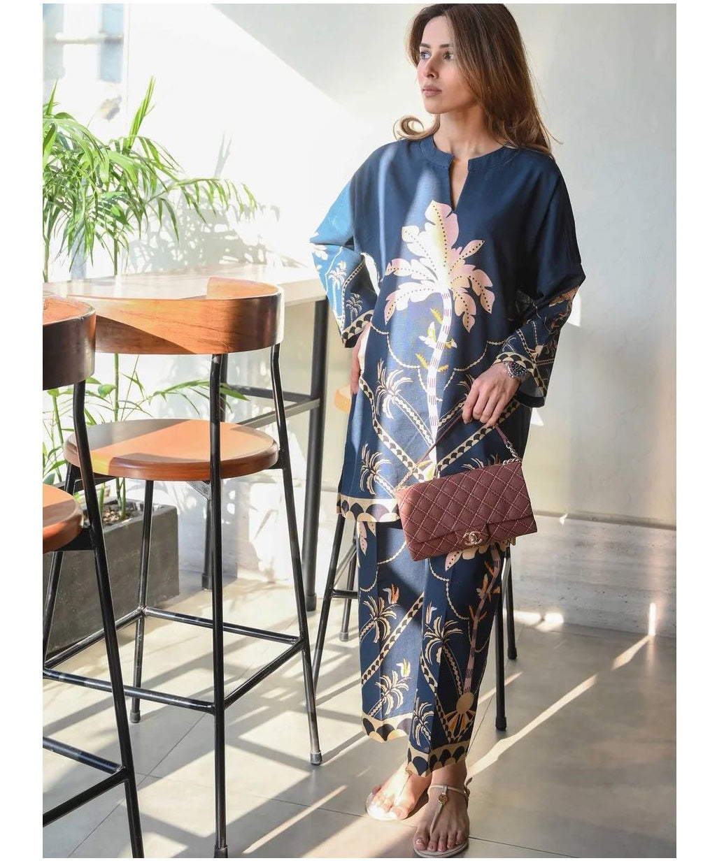 DESIGNER TRENDING COTTON CORD SET