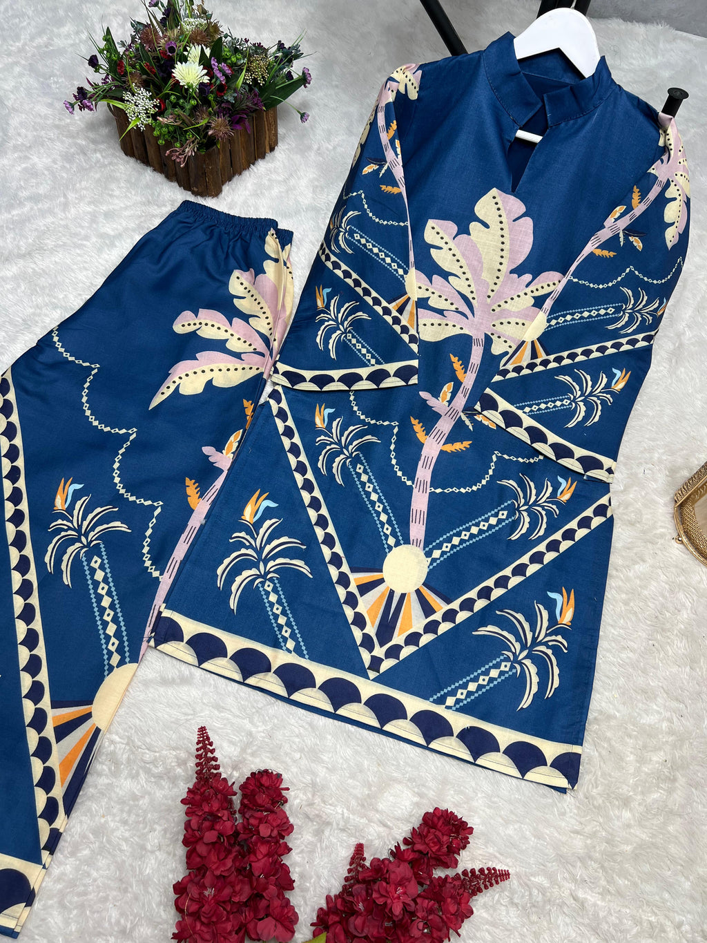 DESIGNER TRENDING COTTON CORD SET