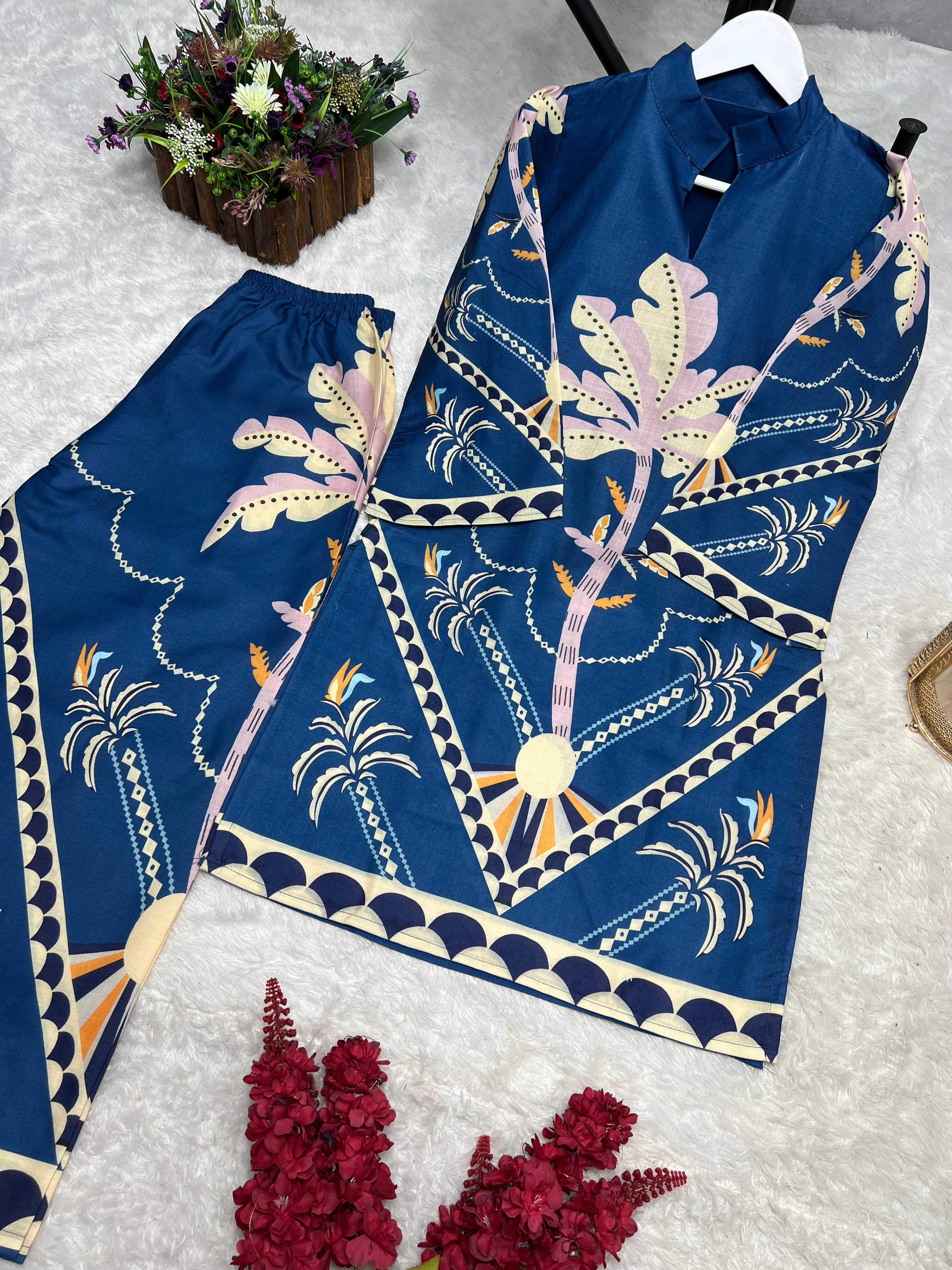 DESIGNER TRENDING COTTON CORD SET