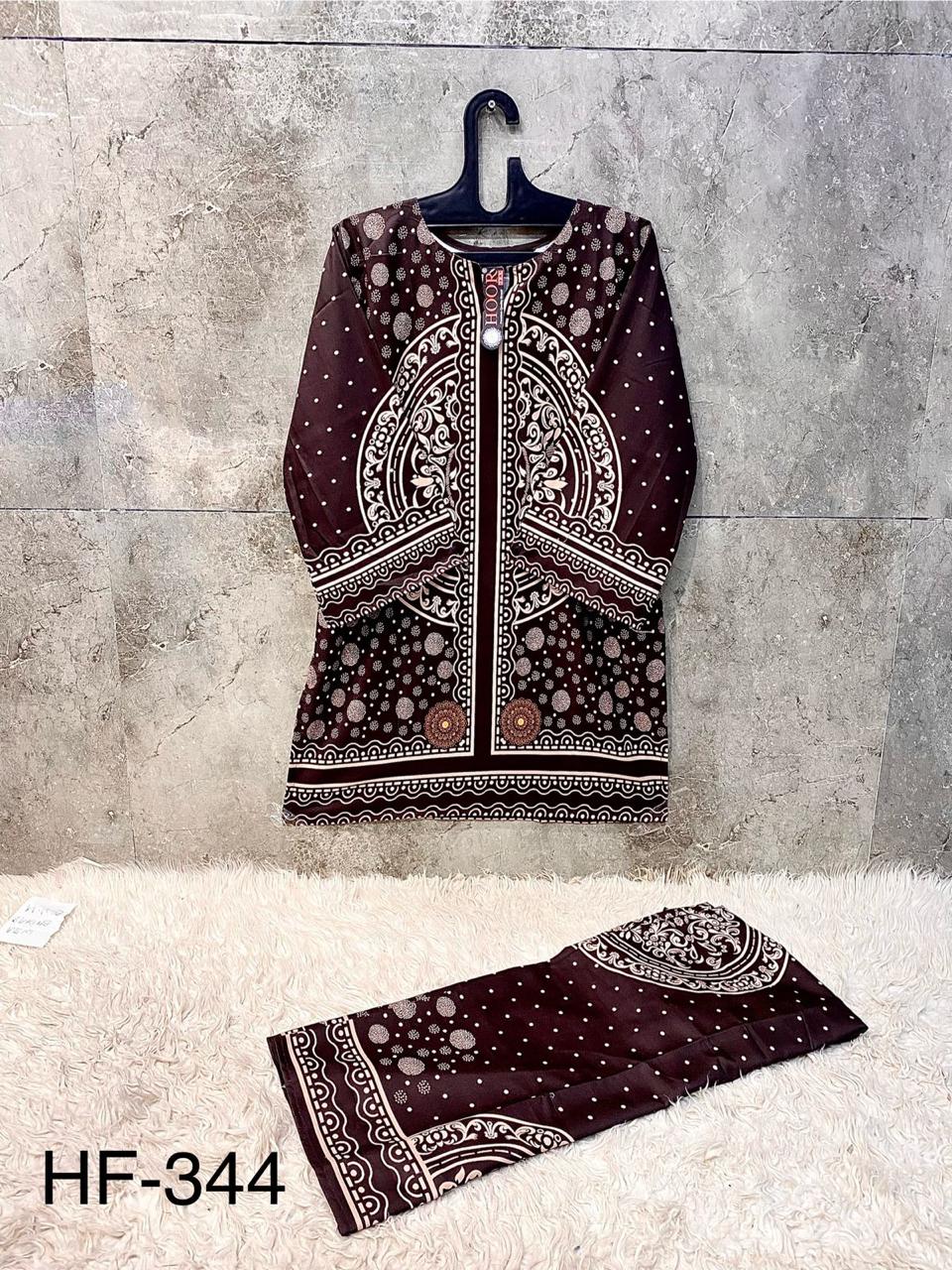 READYMADE RAYON PRINTED CORD SET