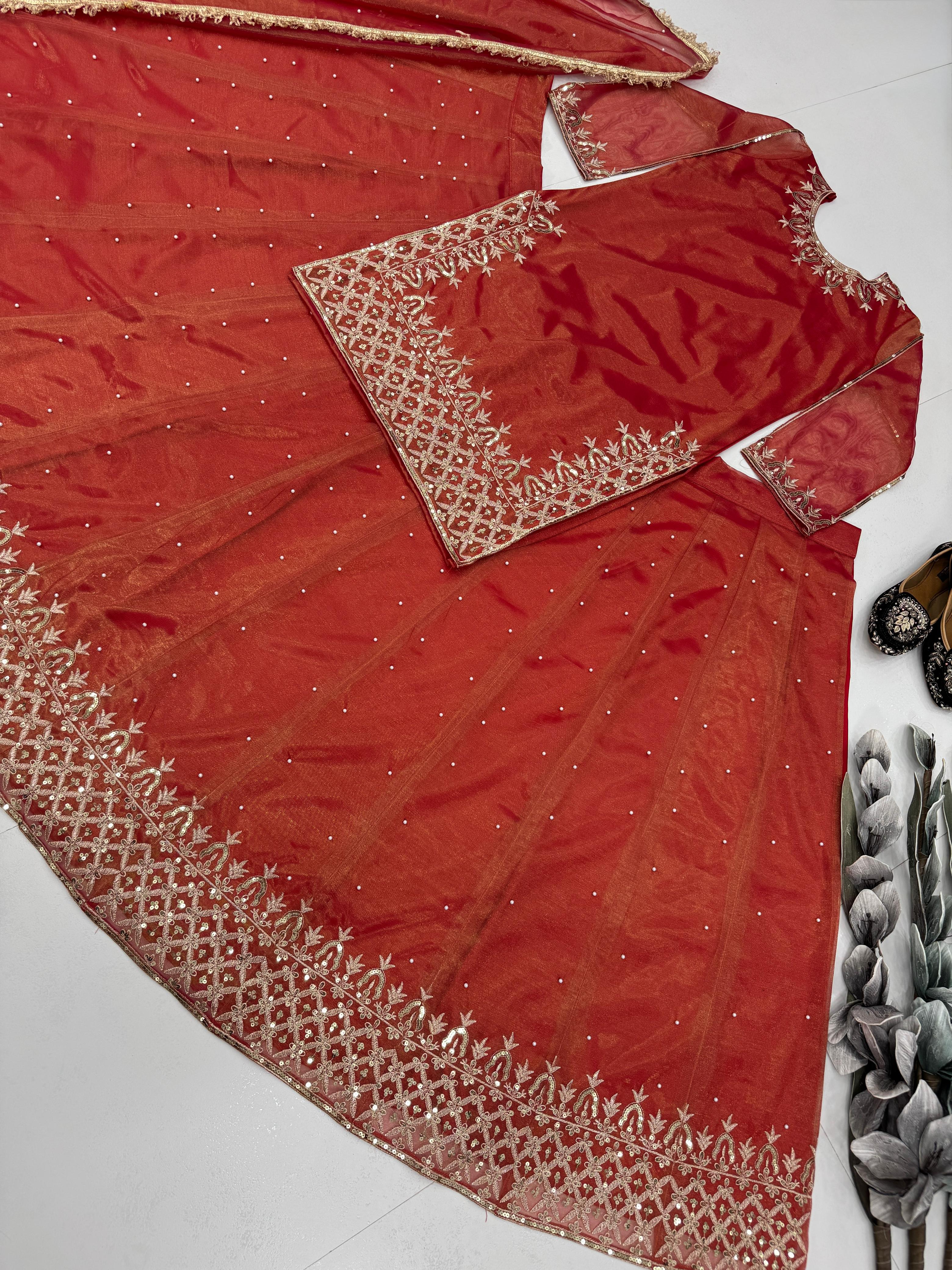 KARMA FASHION MT 1048 DESIGNER LEHENGA