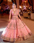 ATEST GEORGETTE LEHENGA CHOLI