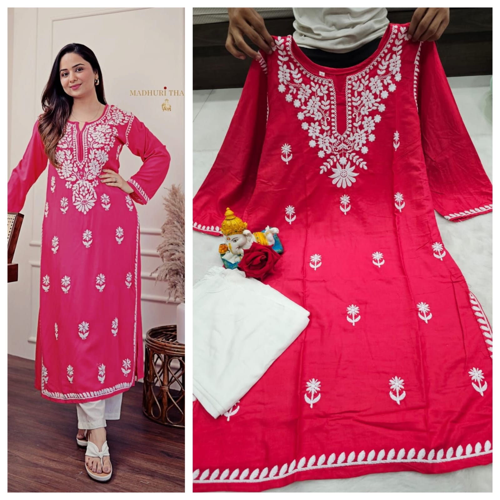 RAYON COTTON KURTI