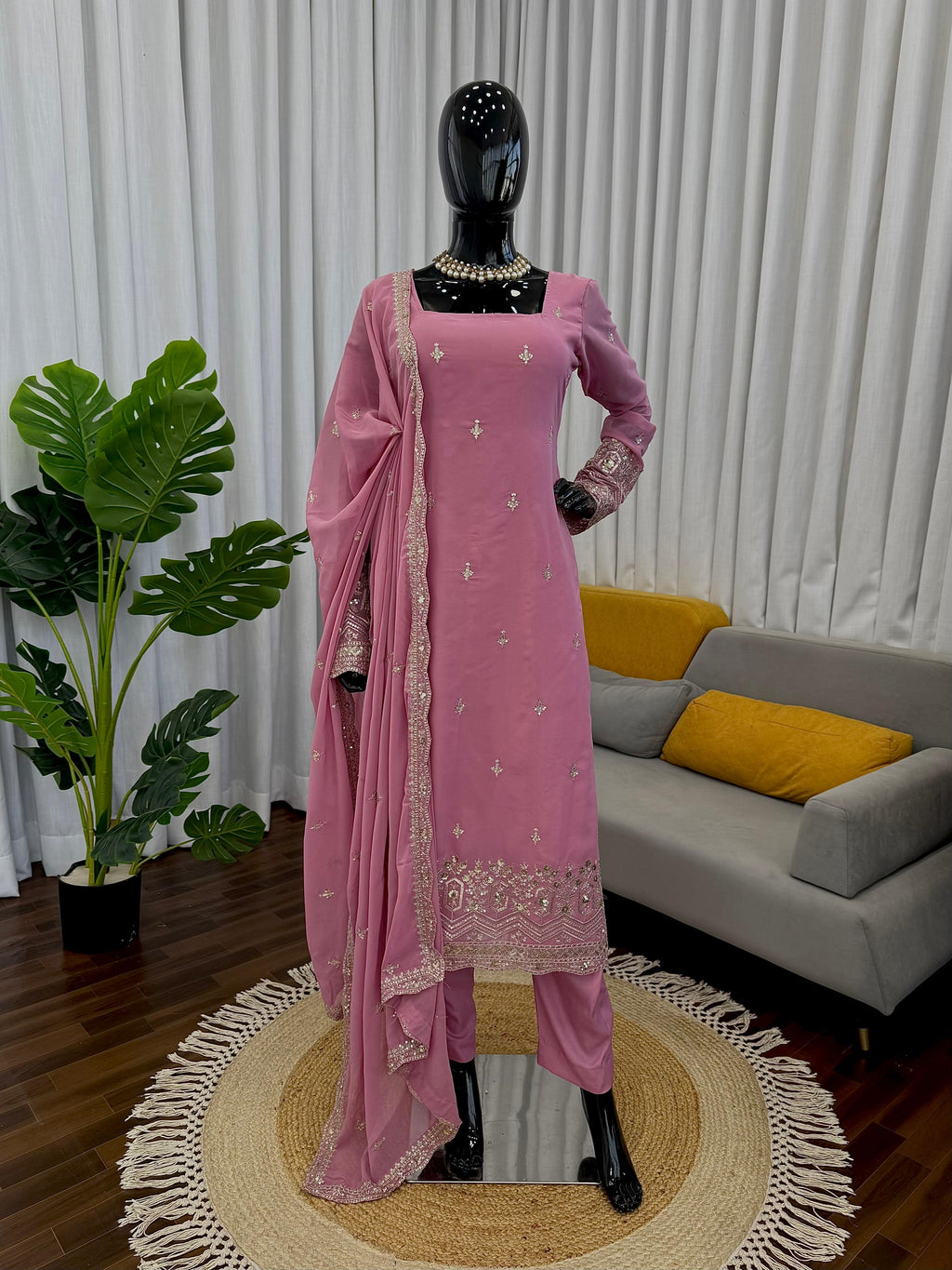 A PARTY WEAR SALWAR KAMEEZ