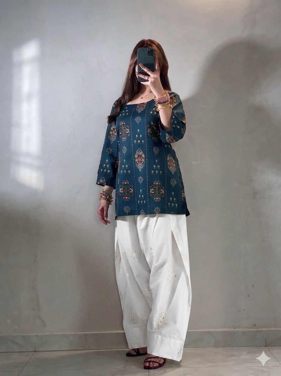 COTTON FARSHI CORD SET